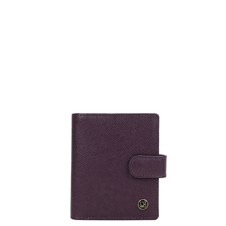Multi Slot Leather Card Case - Grapevine