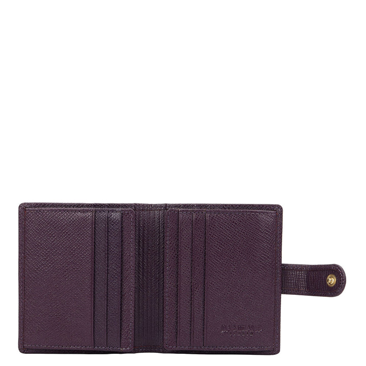 Multi Slot Leather Card Case - Grapevine