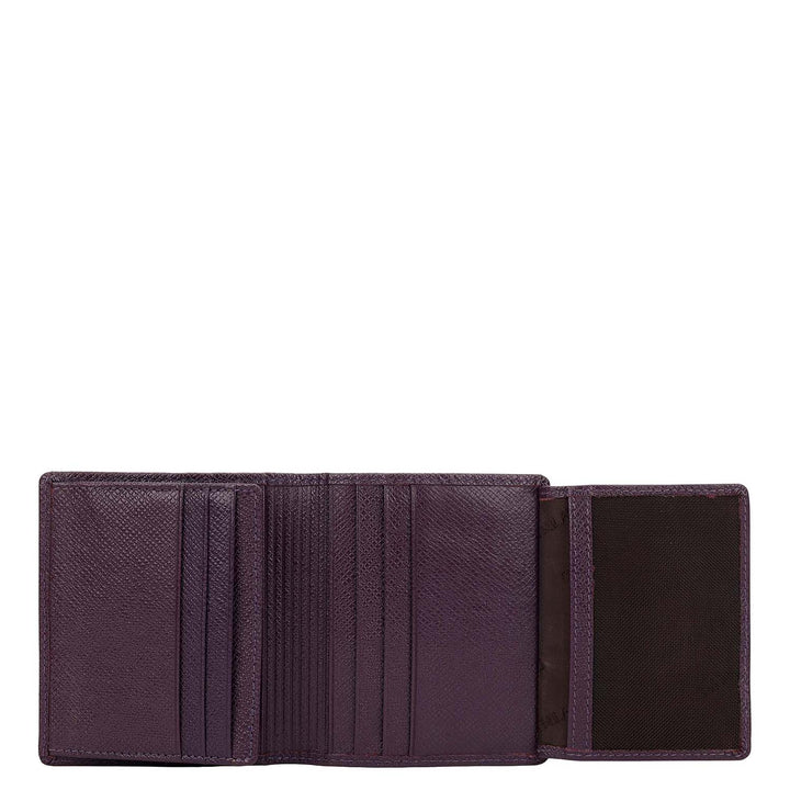 Multi Slot Leather Card Case - Grapevine