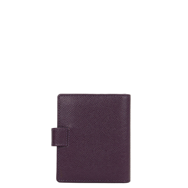 Multi Slot Leather Card Case - Grapevine