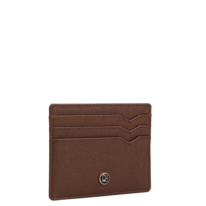 7 Slots Leather Card Case - Date