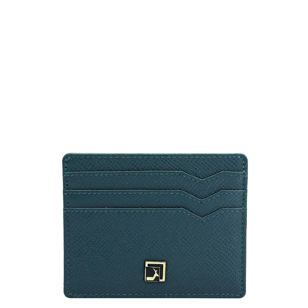 7 Slots Leather Card Case - Octane