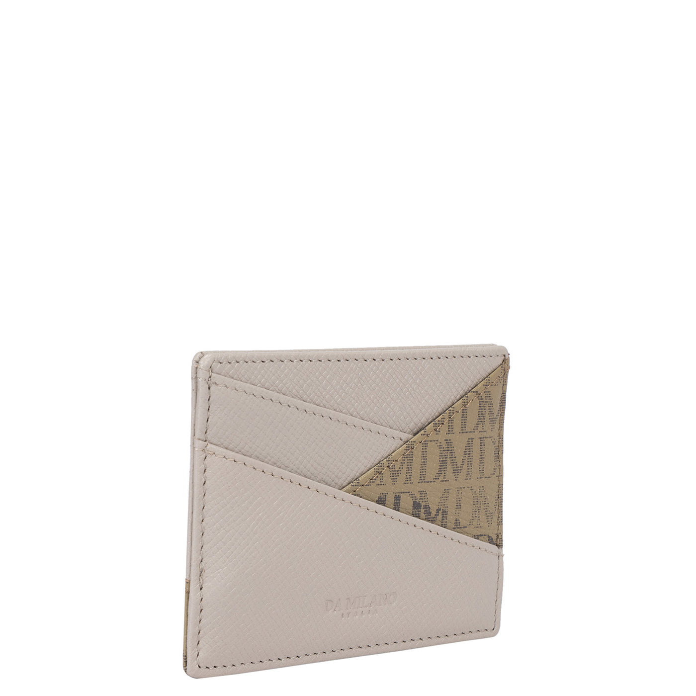 Franzy Monogram Leather Card Case - Lamb & Turtle