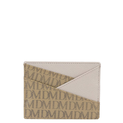 Franzy Monogram Leather Card Case - Lamb & Turtle