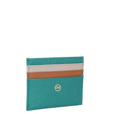 Franzy Leather Card Case - Green