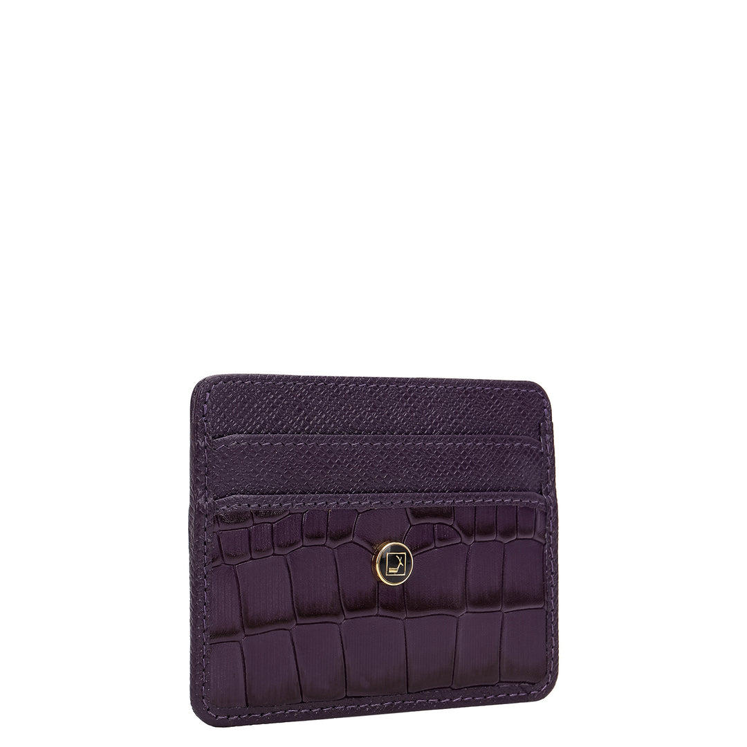 5 Slot Card Case - Grapevine