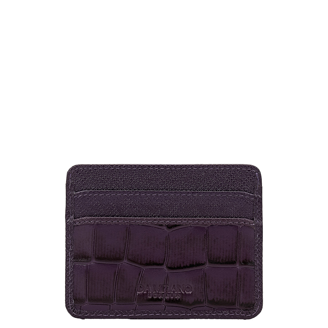 5 Slot Card Case - Grapevine