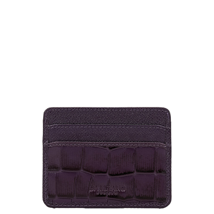 5 Slot Card Case - Grapevine