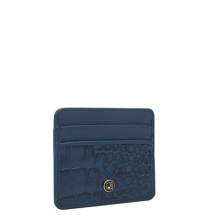 5 Slots Leather Card Case - Twilight