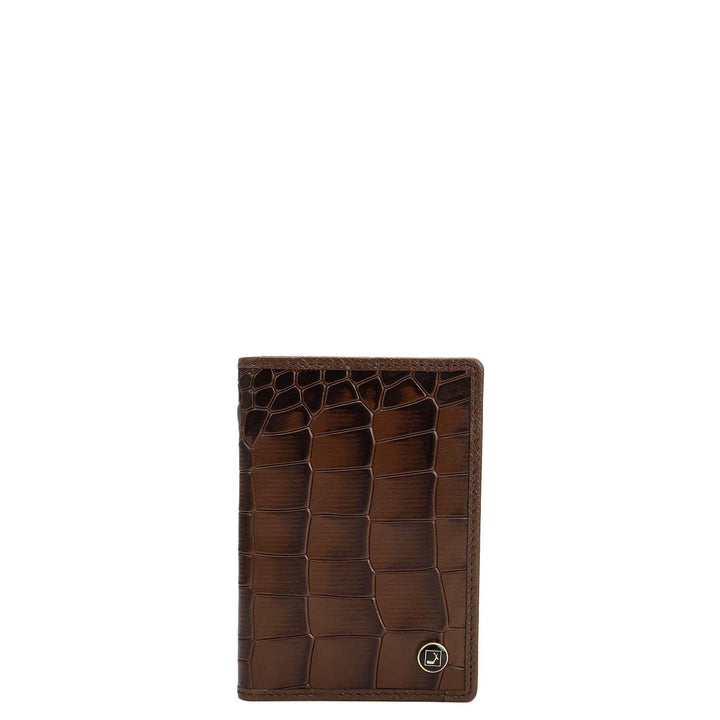 5 Slots Leather Card Case - Date