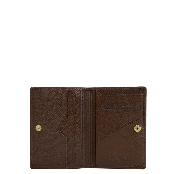 5 Slots Leather Card Case - Date