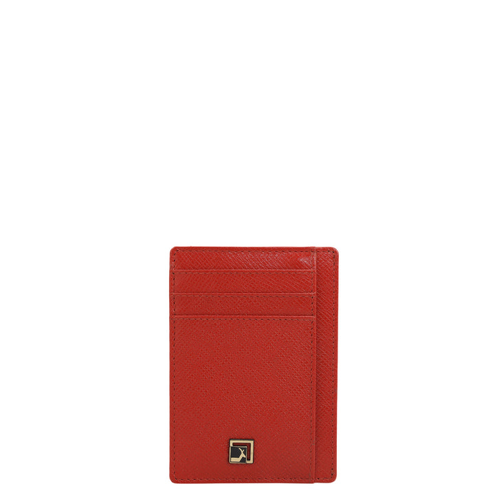 9 Slots Card Case - Red