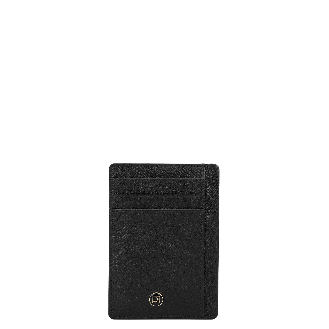 9 Slots Card Case  - Black