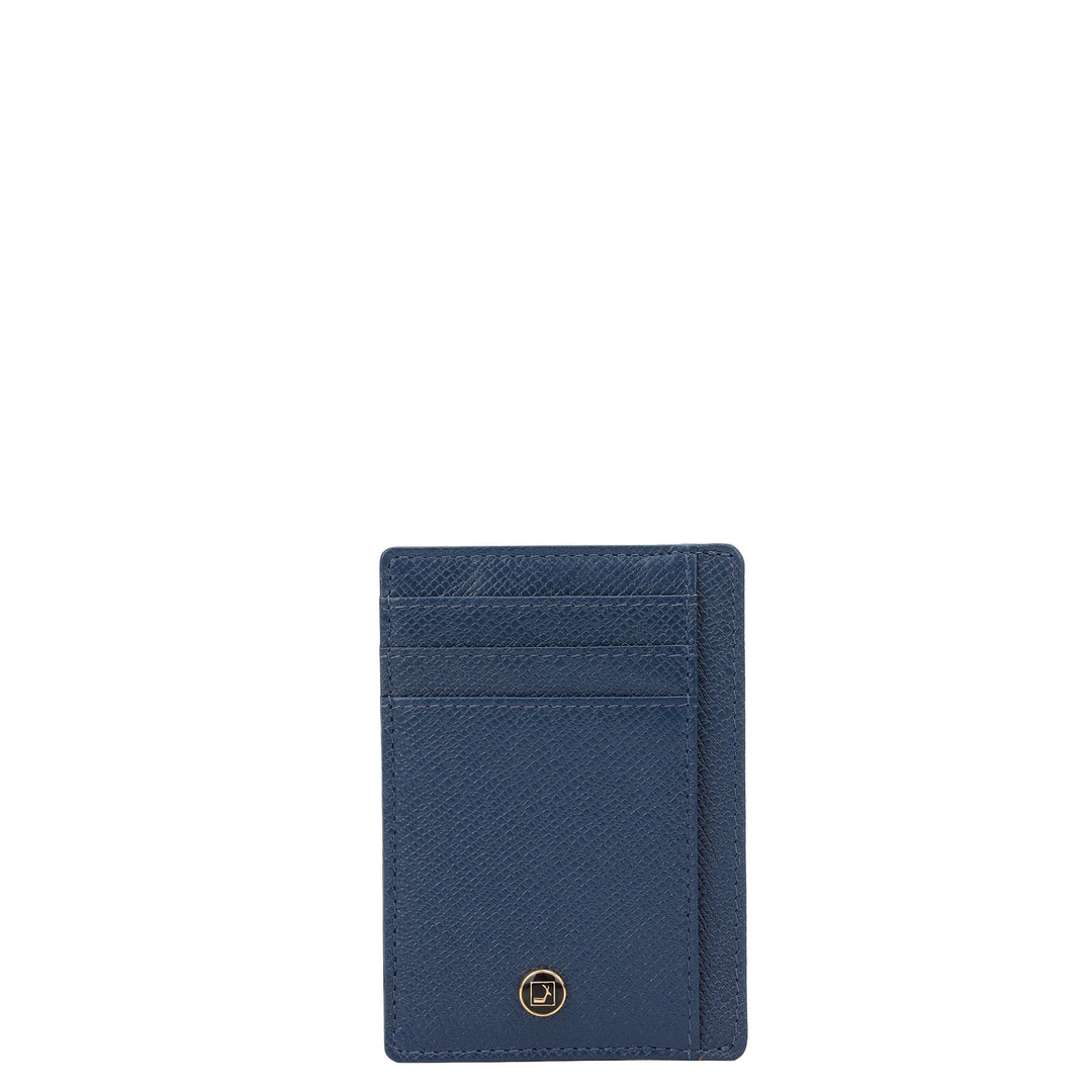 9 Slots Leather Card Case - Twilight