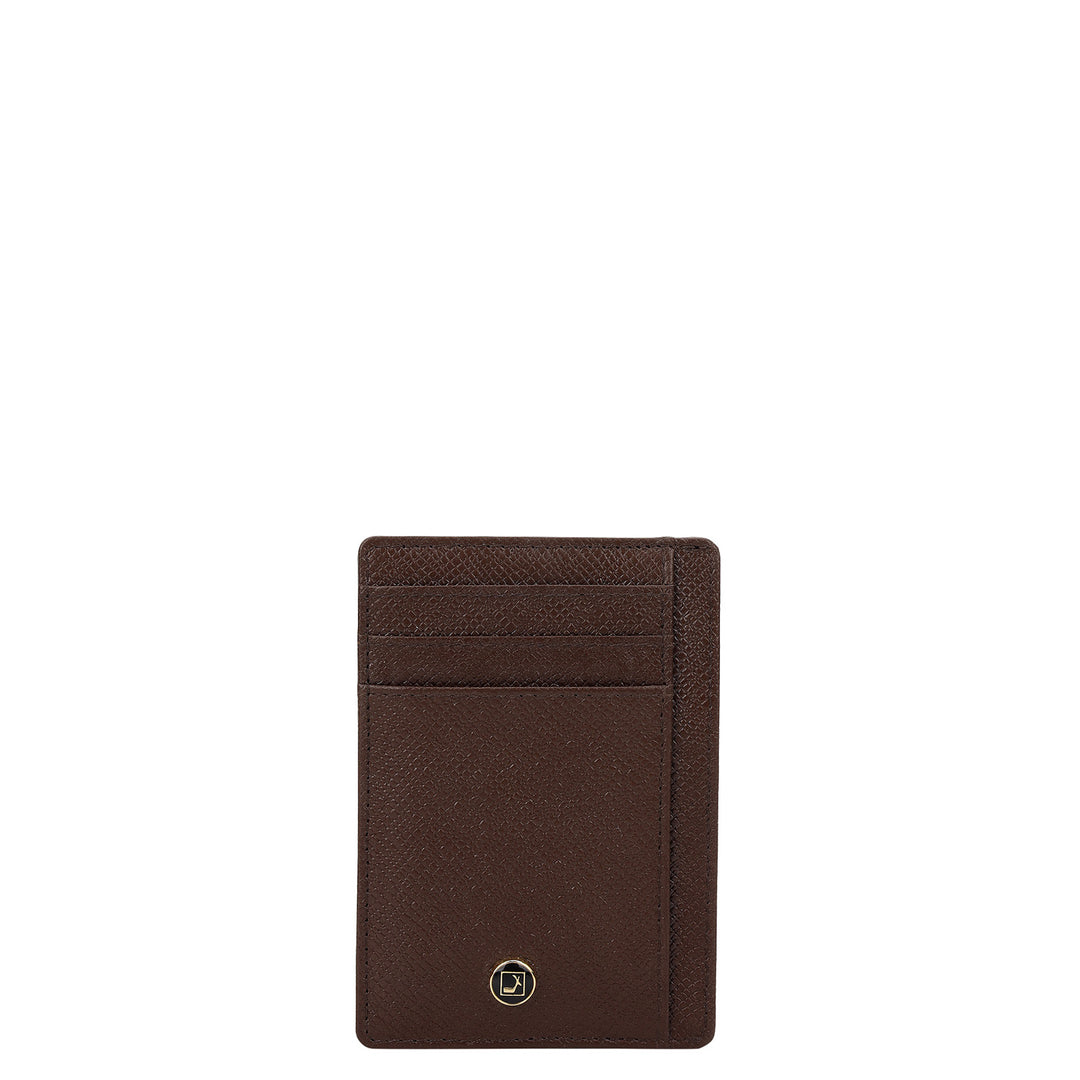 9 Slots Card Case  - Walnut