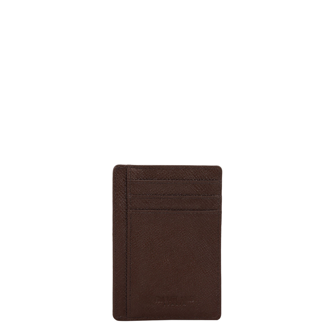 9 Slots Card Case  - Walnut