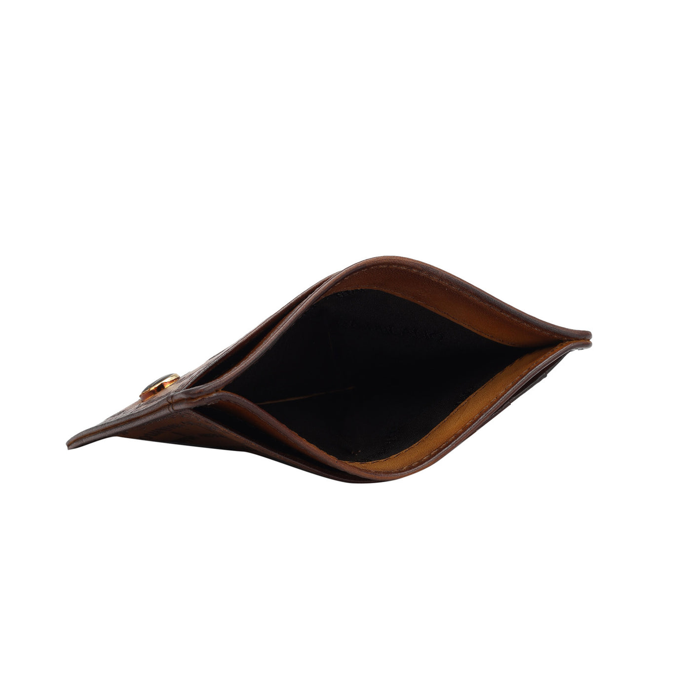 Signato Leather Card Case - Cognac