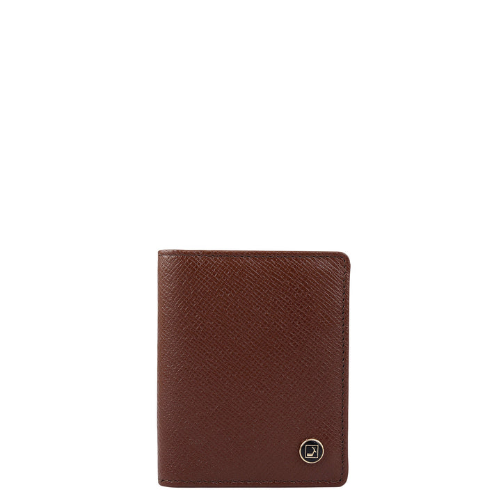 9 Slots Leather Card Case - Date