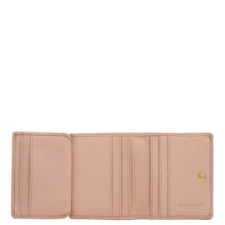 9 Slots Leather Card Case - Feather