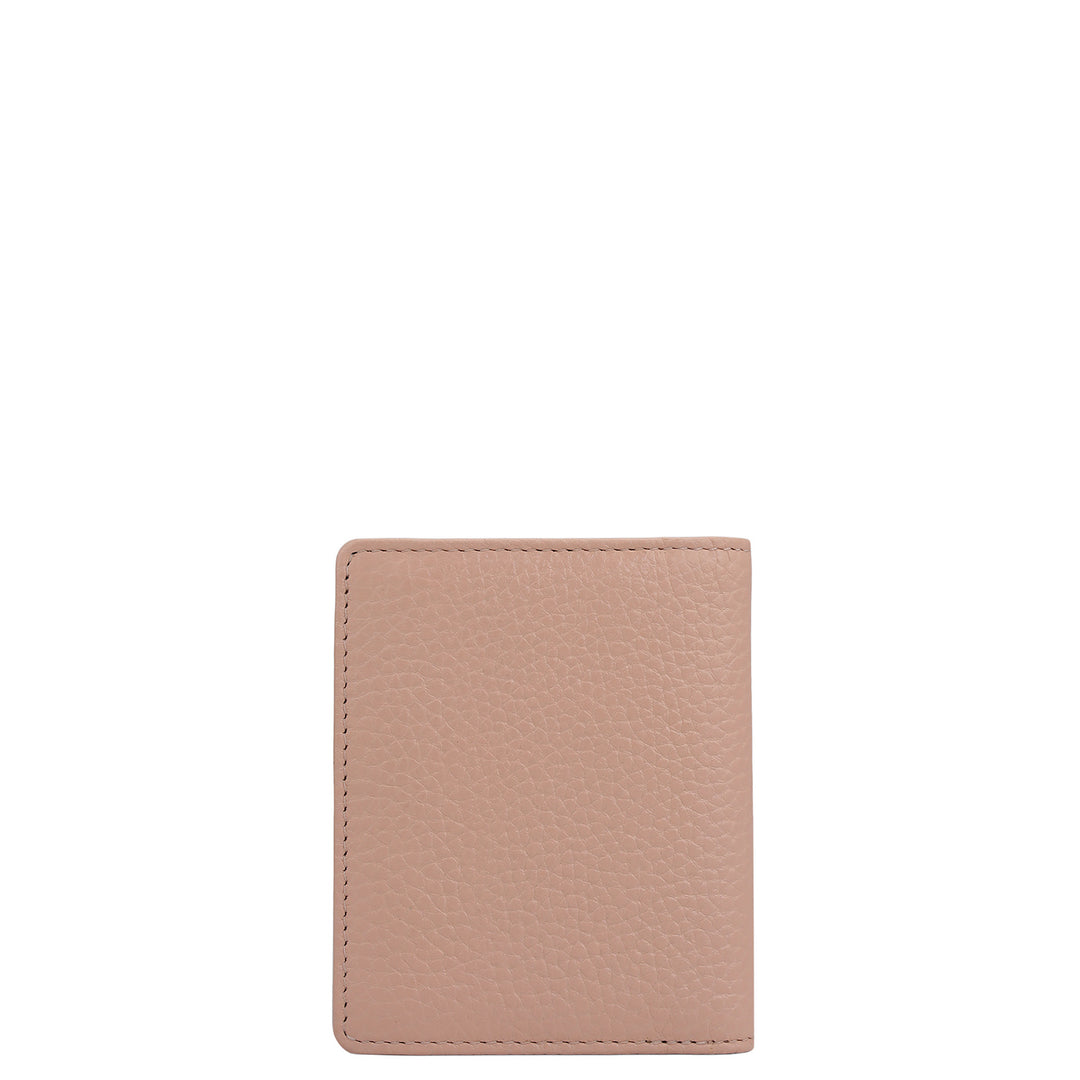 9 Slots Leather Card Case - Feather