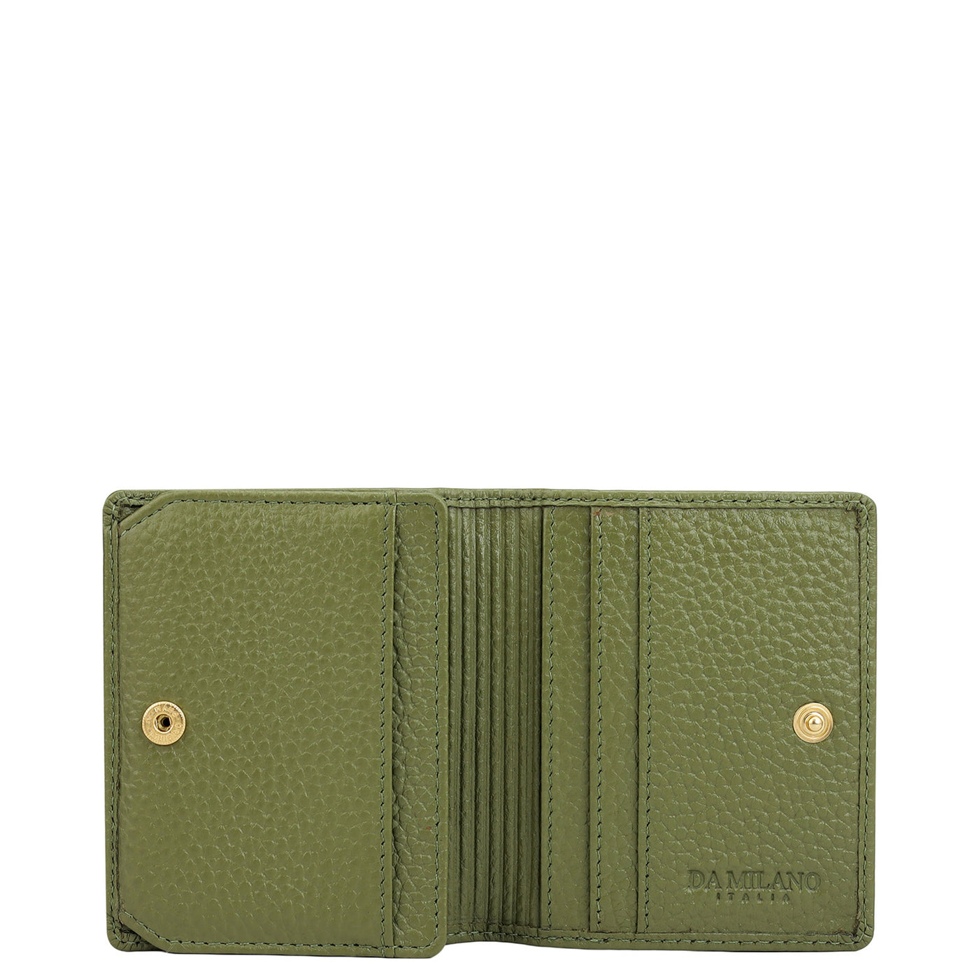 9 Slots Leather Card Case - Fern