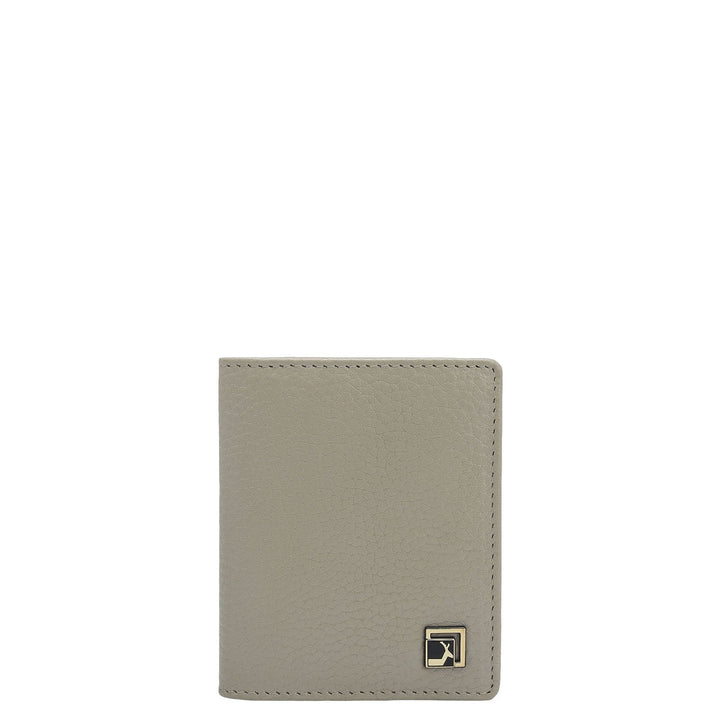 9 Slots Leather Card Case - Khaki