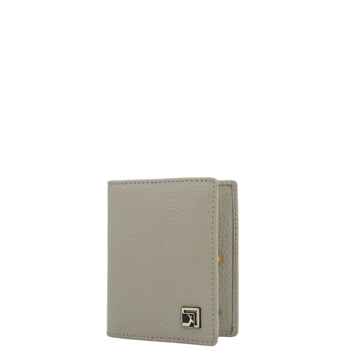 9 Slots Leather Card Case - Khaki