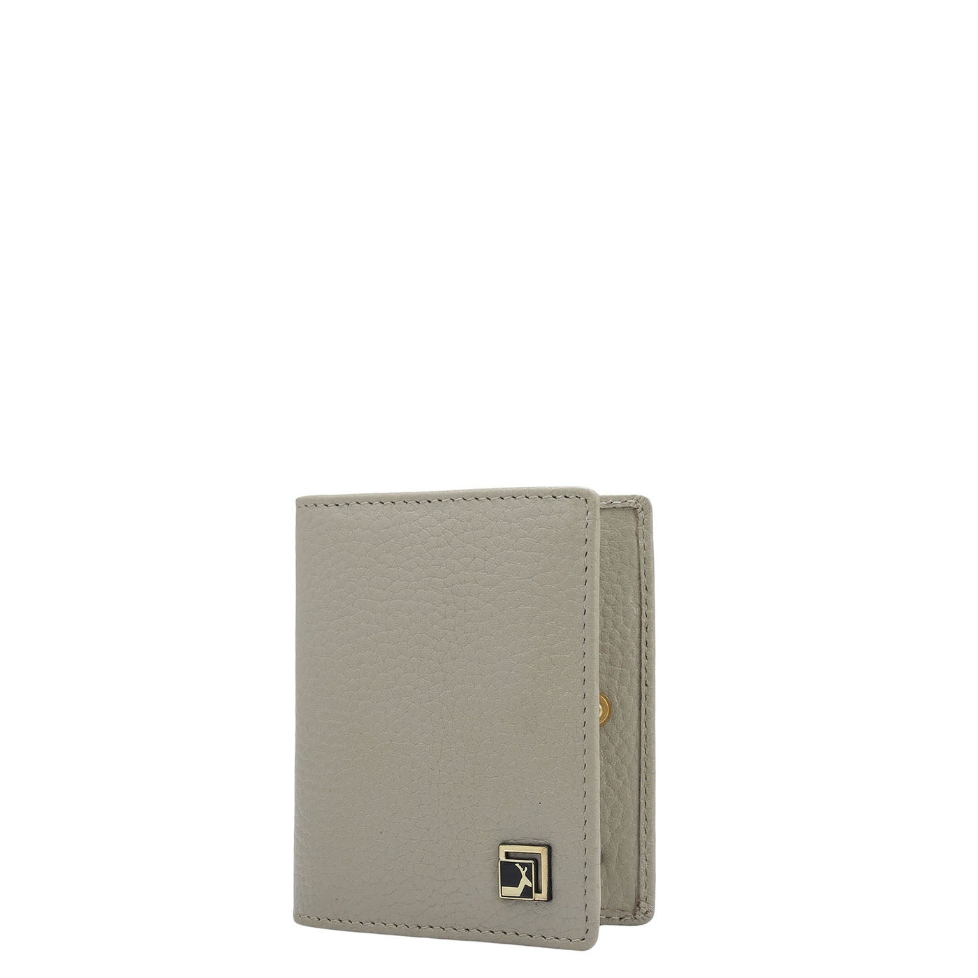 9 Slots Leather Card Case - Khaki