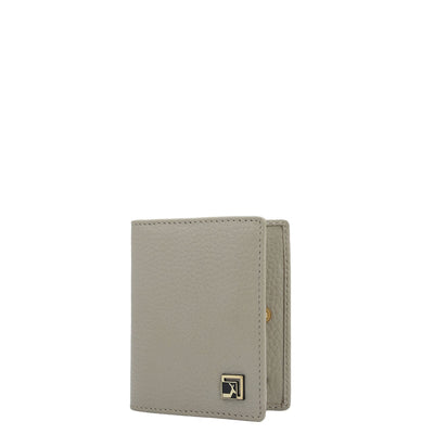 9 Slots Leather Card Case - Khaki