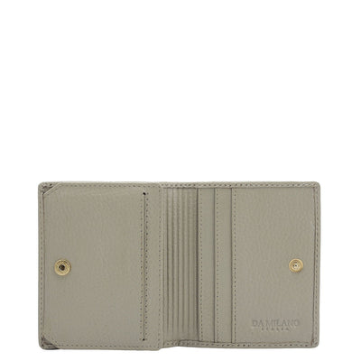9 Slots Leather Card Case - Khaki
