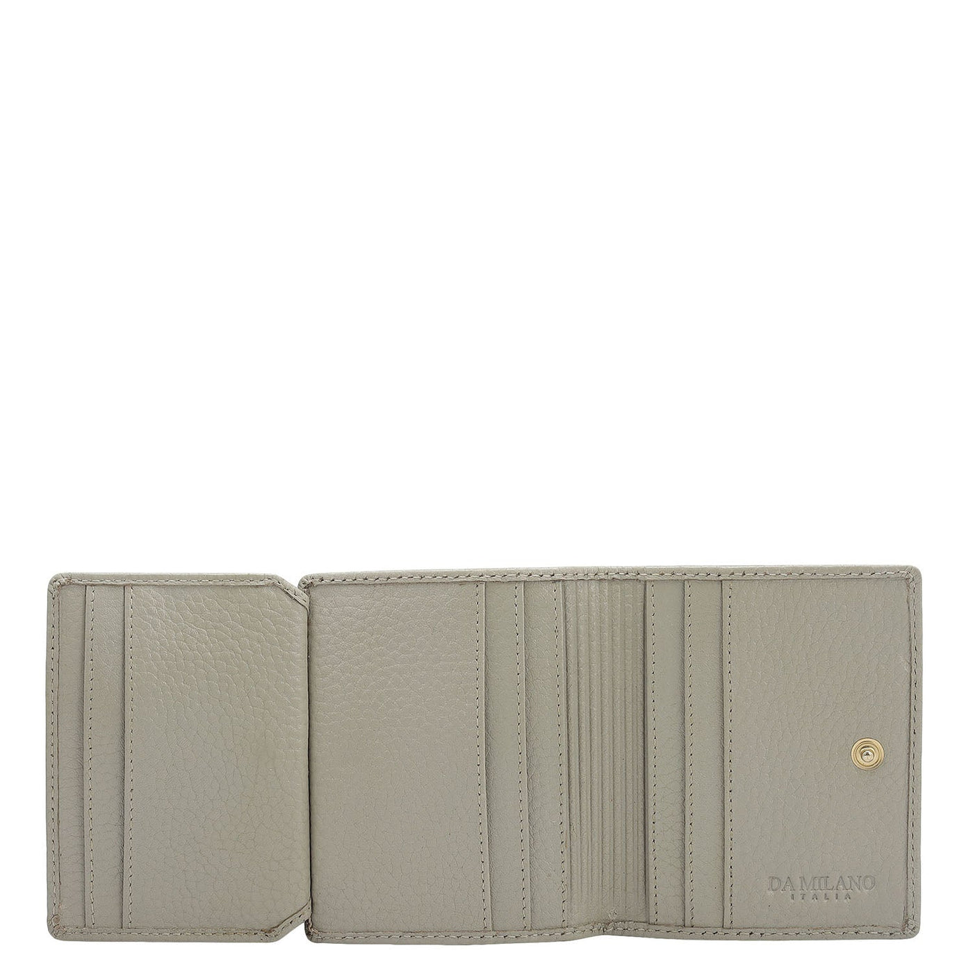 9 Slots Leather Card Case - Khaki