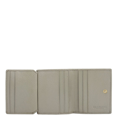 9 Slots Leather Card Case - Khaki
