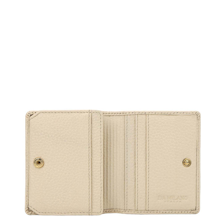 9 Slots Leather Card Case - Marshmallow