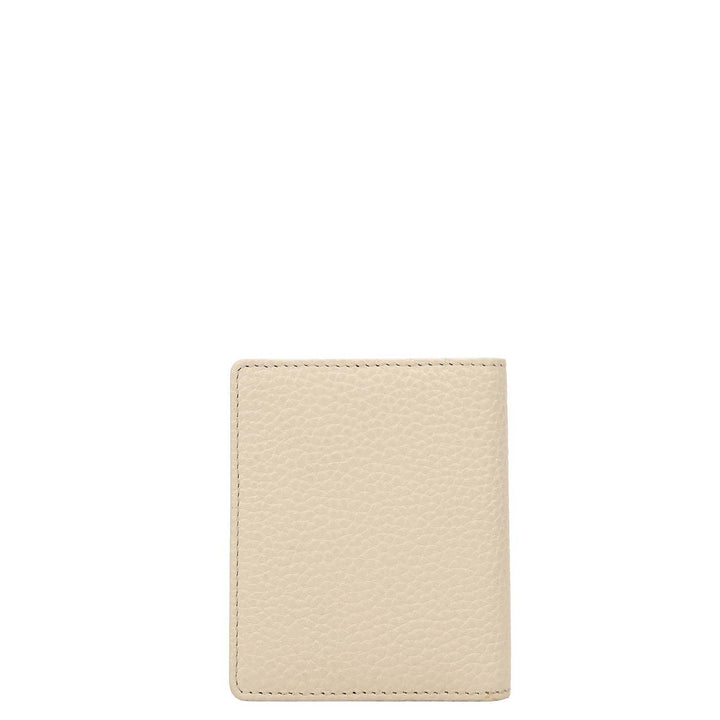 9 Slots Leather Card Case - Marshmallow