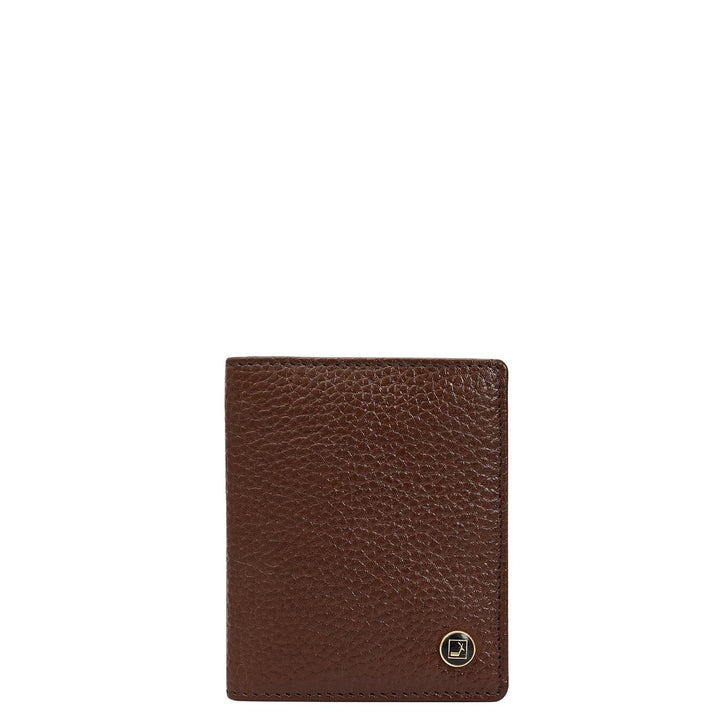 9 Slots Leather Card Case - Mocha