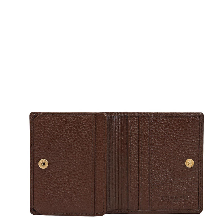 9 Slots Leather Card Case - Mocha