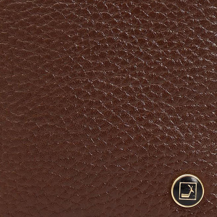 9 Slots Leather Card Case - Mocha