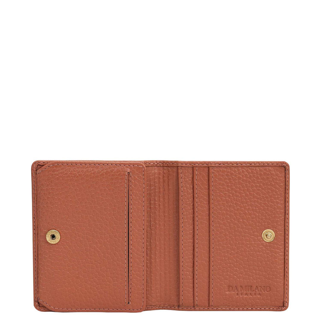 9 Slot Card Case - Peach