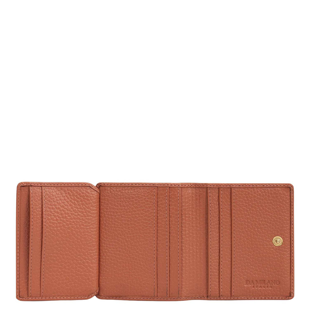 9 Slot Card Case - Peach