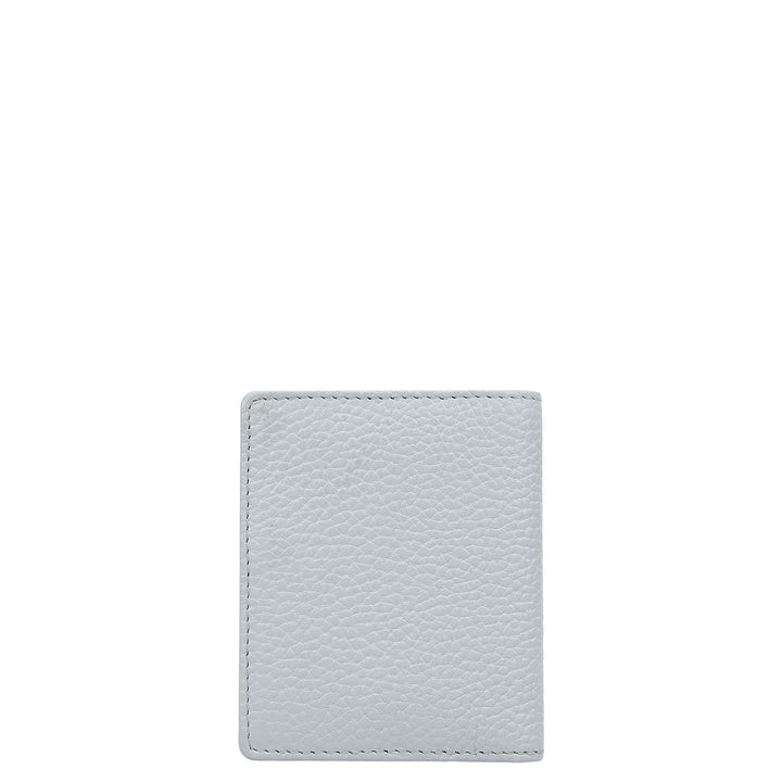 Multi Slot Leather Card Case - Sky