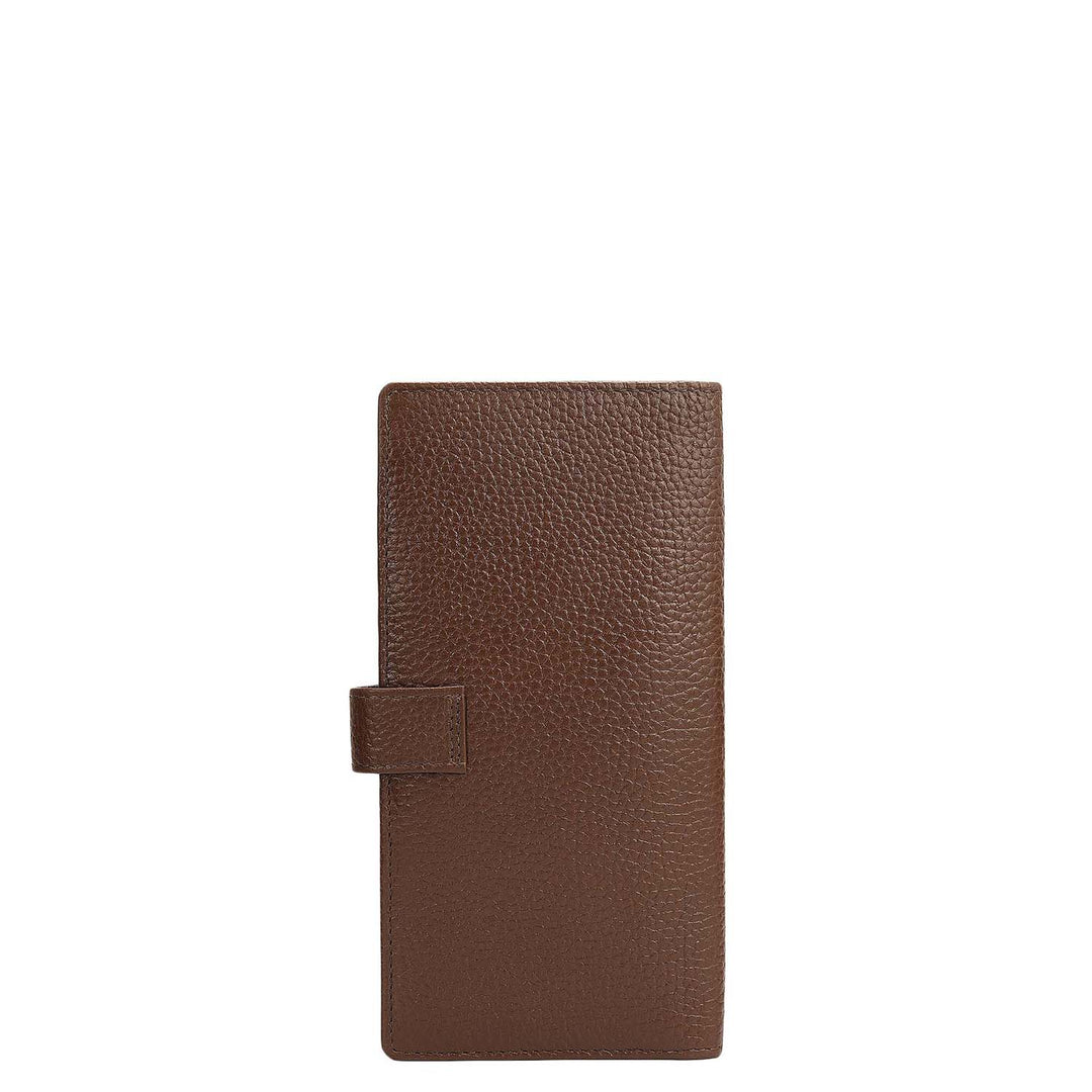 Multi Slots Leather Card Case - Mocha