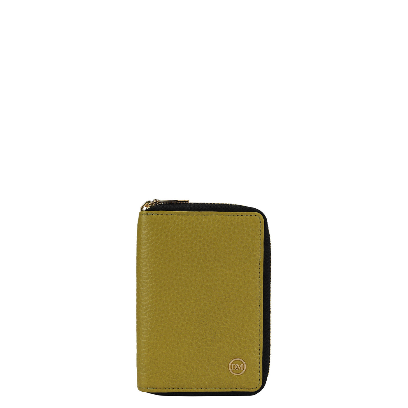 Wax Leather Card Case - Green Tea