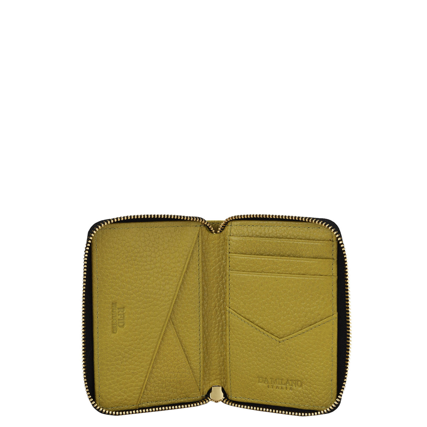 Wax Leather Card Case - Green Tea