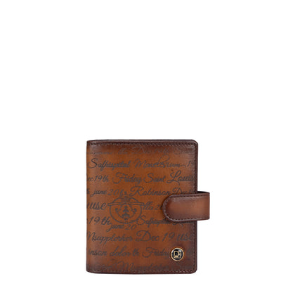 Signato Leather Card Case - Cognac