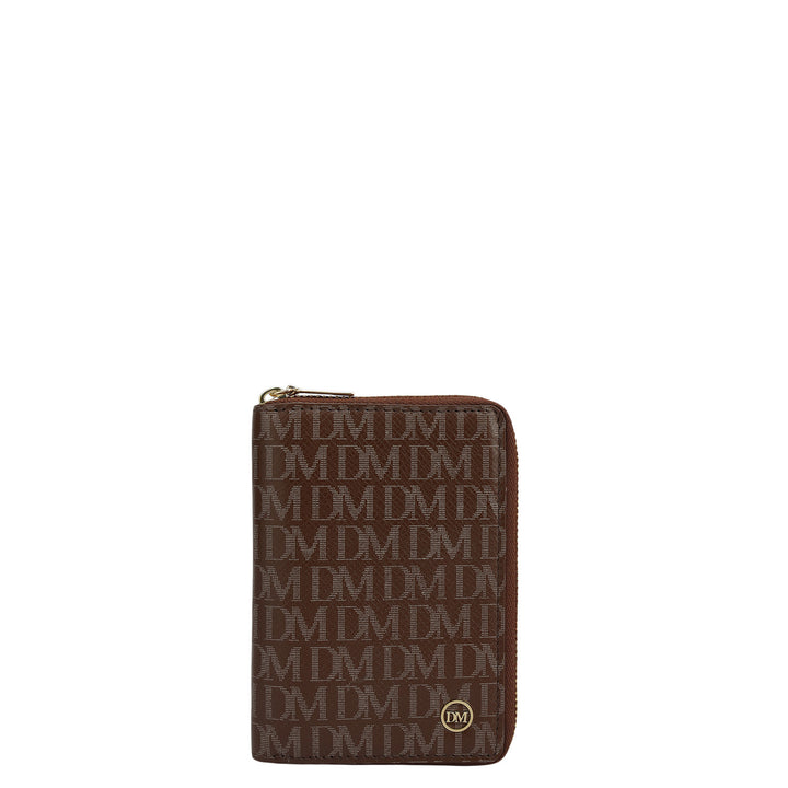 12 Slots Leather Card Case - Date