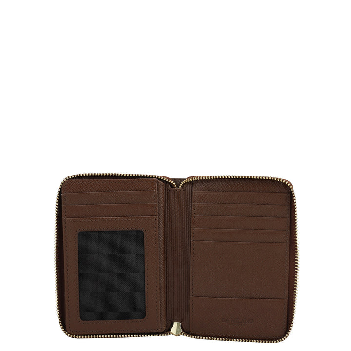 12 Slots Leather Card Case - Date