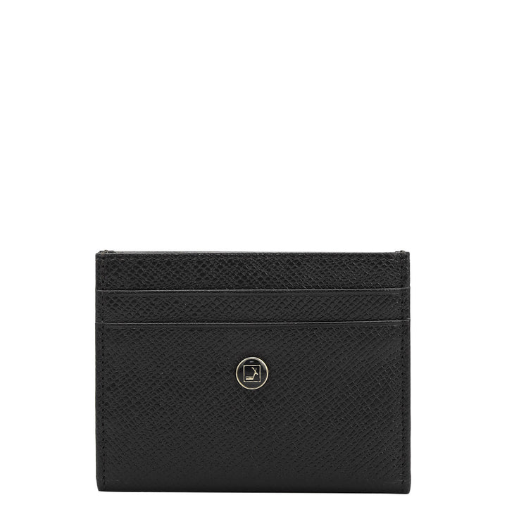 6 Slot Card Case - Black