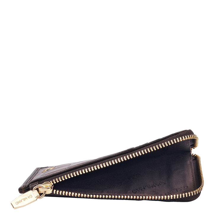 8 Slots Leather Card Case - Date