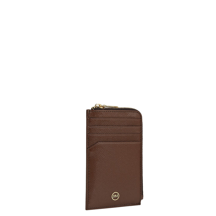 8 Slots Leather Card Case - Date