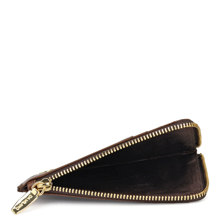 8 Slots Leather Card Case - Date